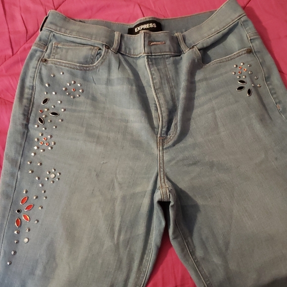 Express Jewel Jeans - Picture 3 of 8